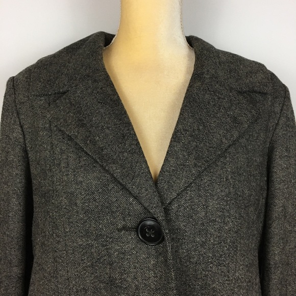 Cabi Style 169 Shakespeare Wool Tweed Swing Coat - Picture 2 of 14